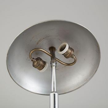 a mid 20th century table lamp, possibly from Italy.