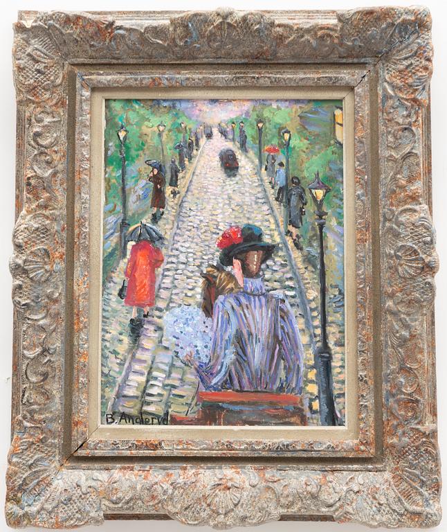 Birgitta Angleryd, Street in Paris.