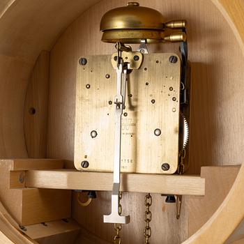 Carl Malmsten, long case clock, 'Tidlösa', late 20th century.