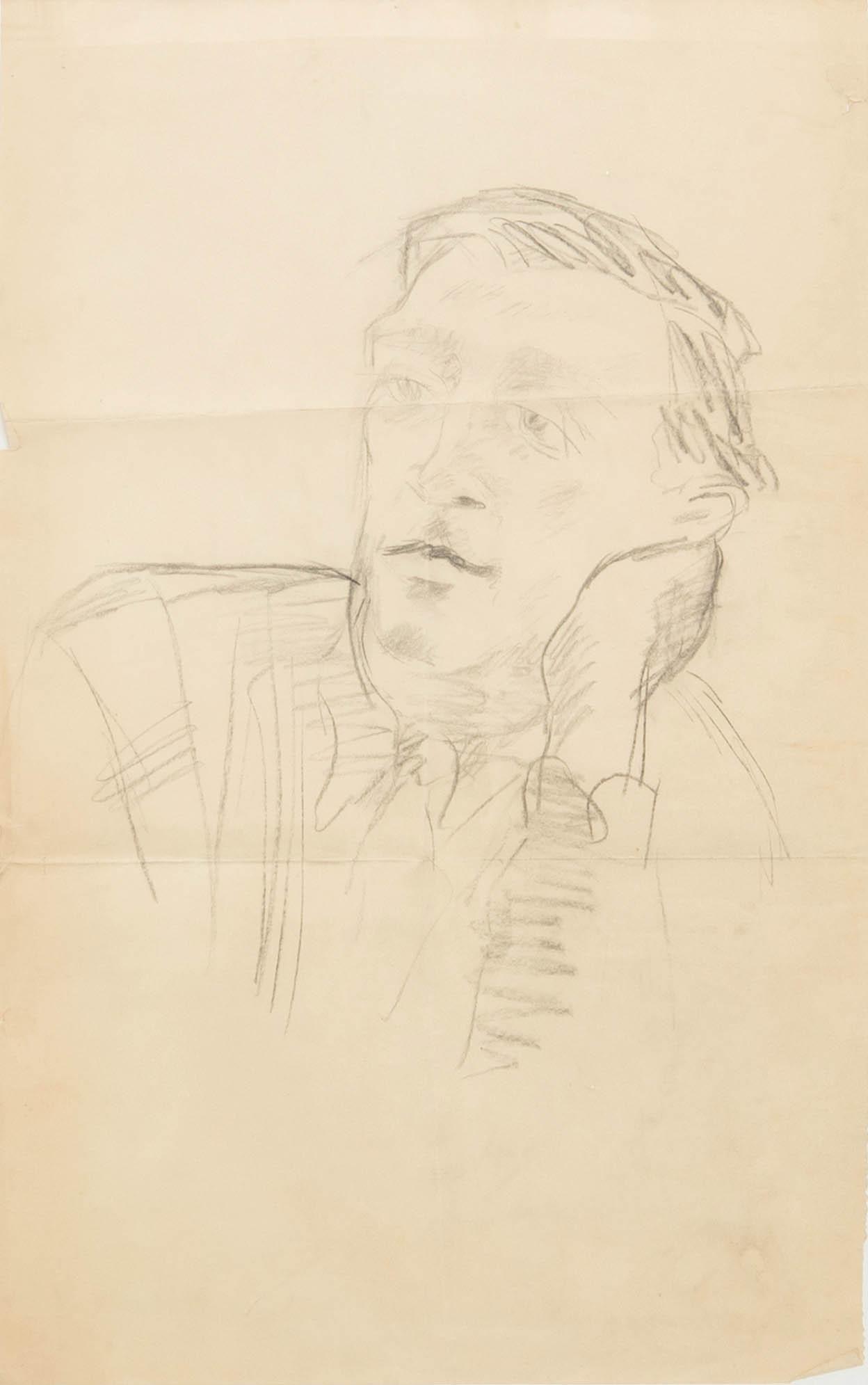 Arne Jones, porträtt, 2 st.