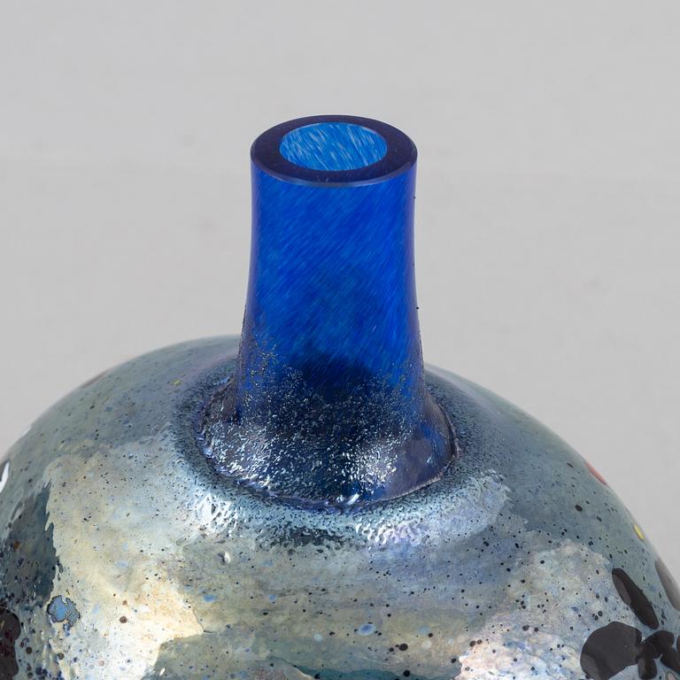 Bertil Vallien, vase, glass, Kosta Boda.