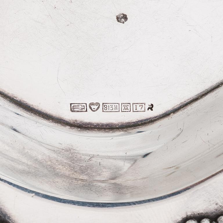 A 4-piece silver coffee set, Finland 1957-62.