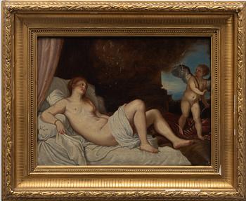 Mårten Eskil Winge, attributed, Danaë and the Golden Rain.