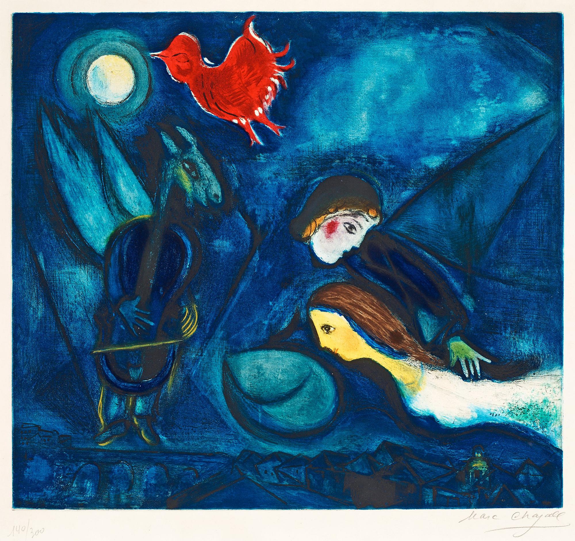 Marc Chagall (Efter), "Aleko".