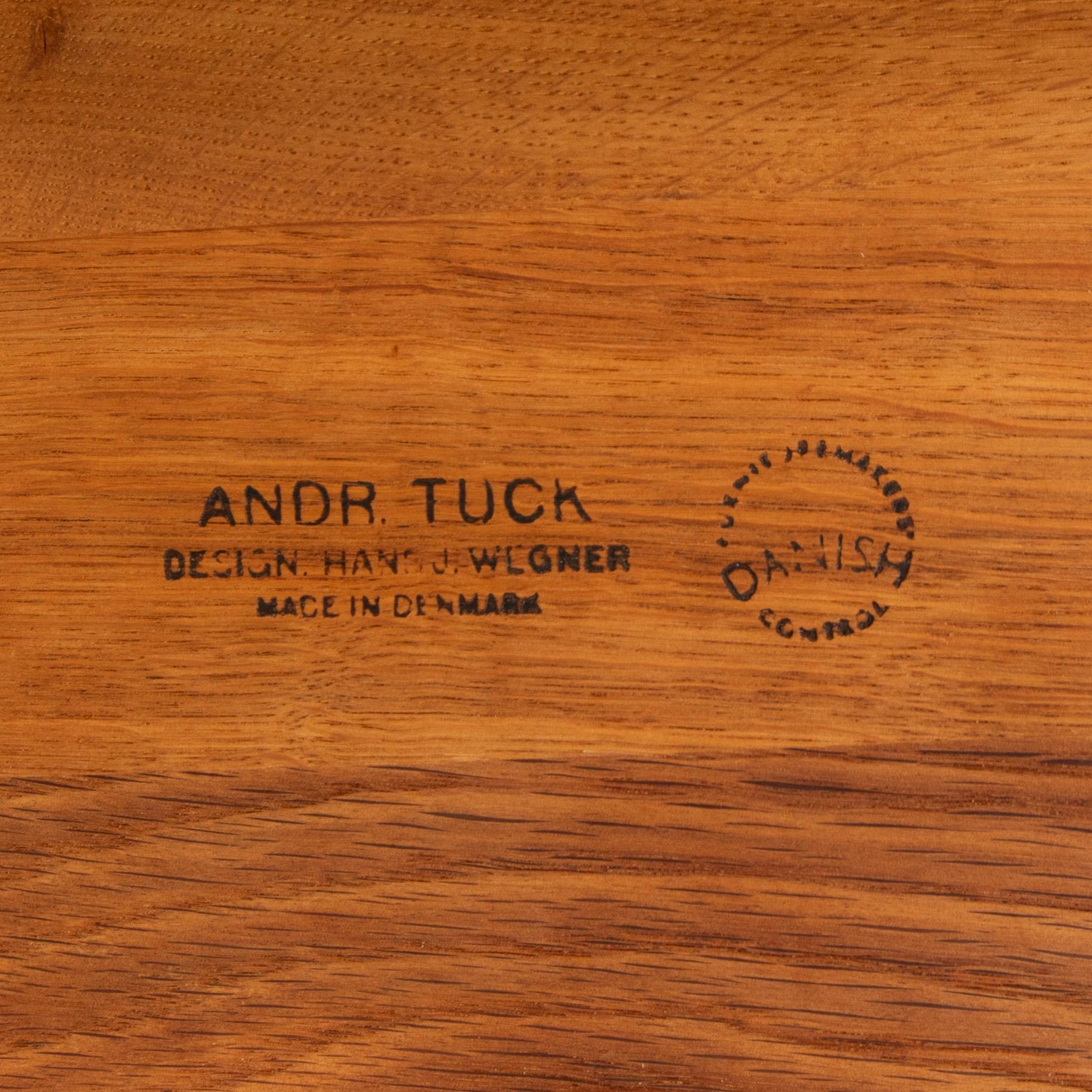 Hans J. Wegner, soffbord, modell "AT-15", Andreas Tuck, Danmark, 1960-tal.