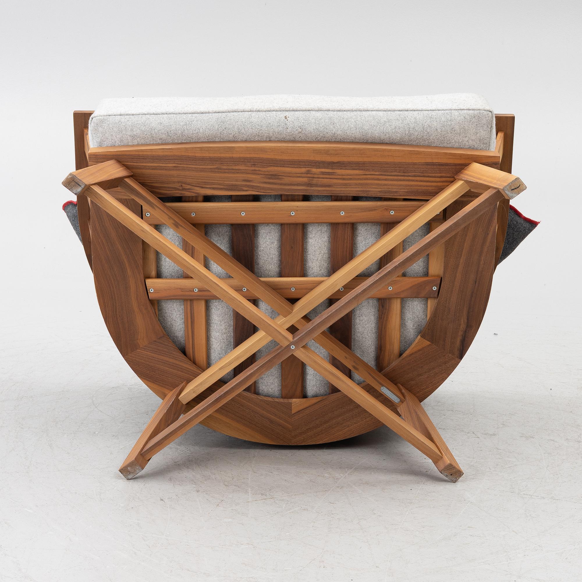 Paola Navone, Armchair, Gervasoni, 2000s.