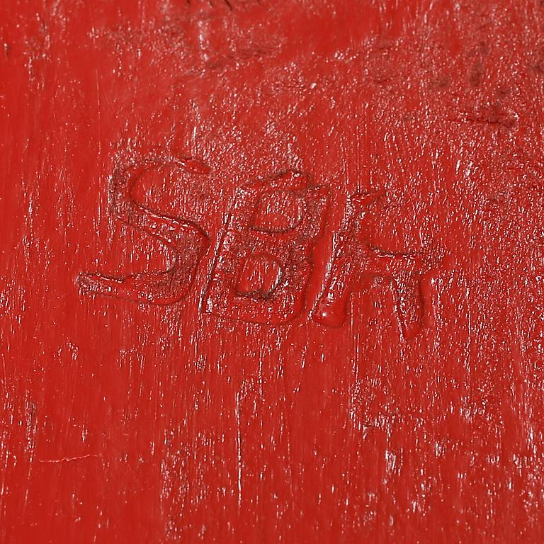 TRÄDGÅRDSGRUPP, bord samt 5 stolar, Grythyttan samt Stockholms Bryggerier.