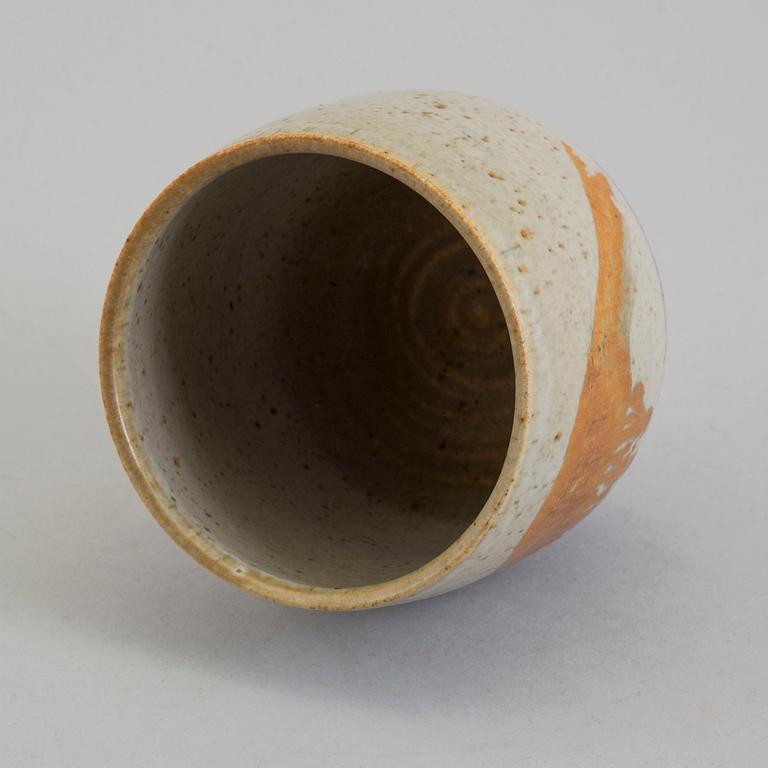 ROLF PALM, a stoneware vase from mölle, signed.