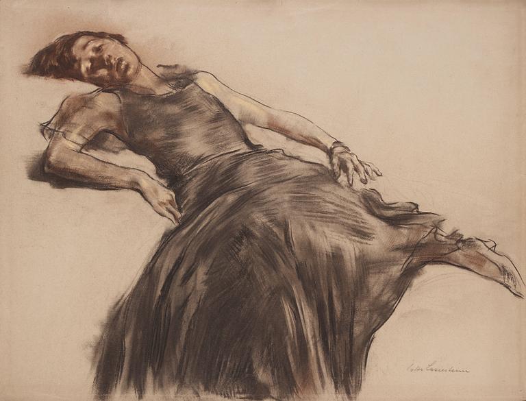 Lotte Laserstein, Resting Traute.