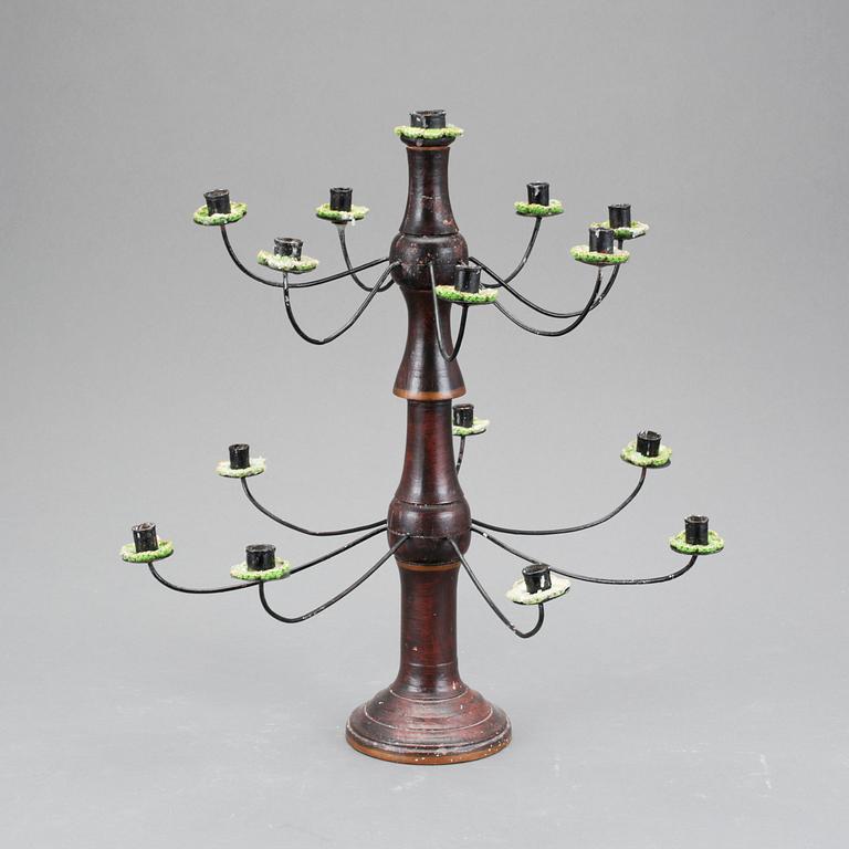 LJUSSTAKE, allmoge, omkring år 1900.