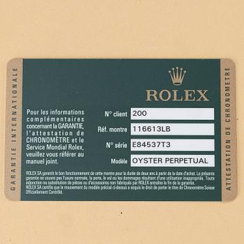 Rolex, Submariner, "Bluesy", ca 2014.