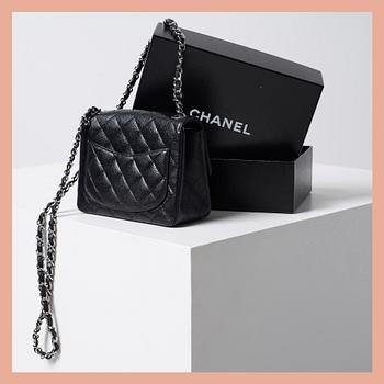 VÄSKA, "Mini Flap", Chanel.