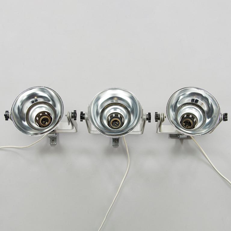 Yrjö Kukkapuro, Three 1970s  '100' spotlights for Haimi Ltd.