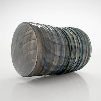 Tiina Nordström, an art glass signed Tiina Nordström, Nuutajärvi 1994.