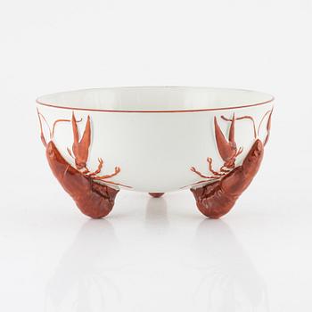 A 20th Century Crayfish Bowl, probably Rörstrand.