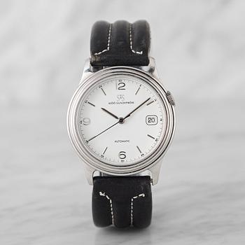 76. SJÖÖ SANDSTRÖM, Automatic, wristwatch, 37 mm,