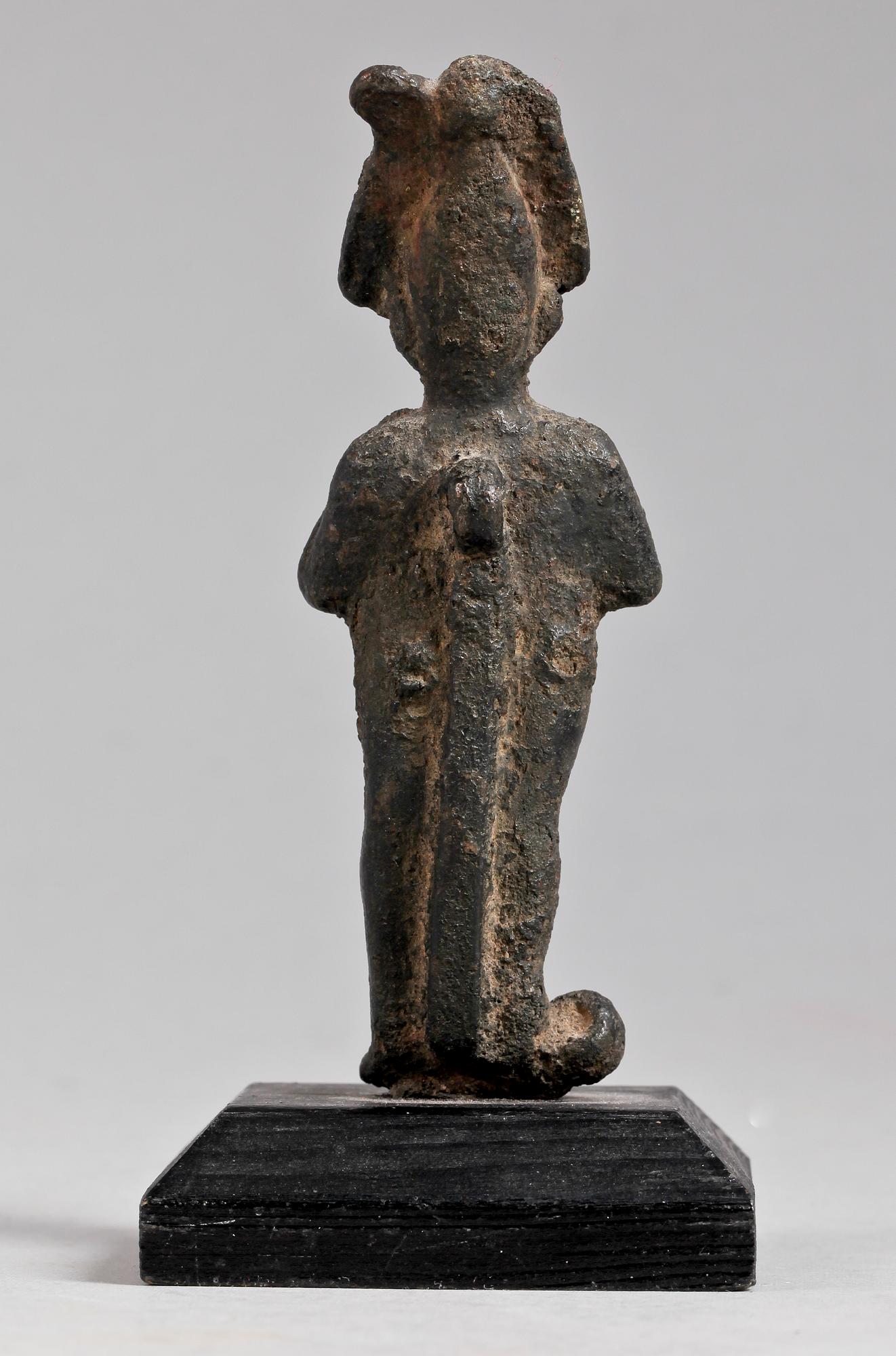 GUDOM, brons, Egypten sentid ca 664-331 f Kr.
