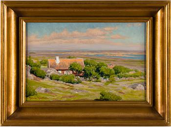 JOHAN KROUTHÉN, oil on canvas, signed Johan Krouthén.