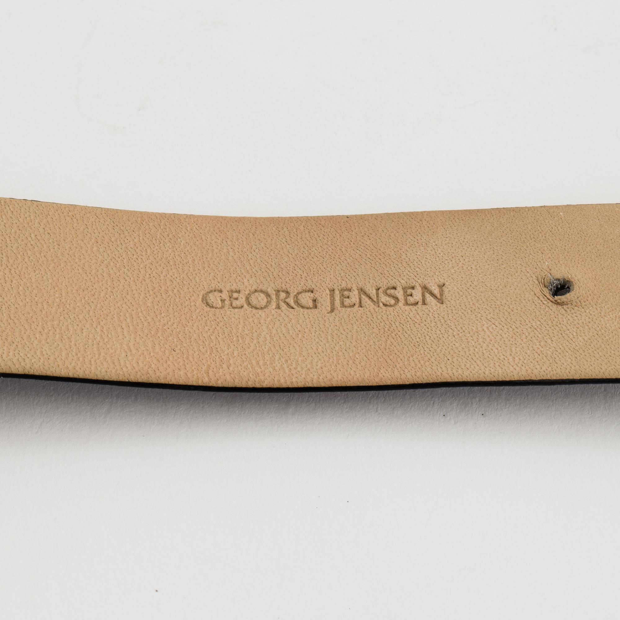 Georg Jensen, design Torun Bülow Hübe, wristwatch, 33 mm.