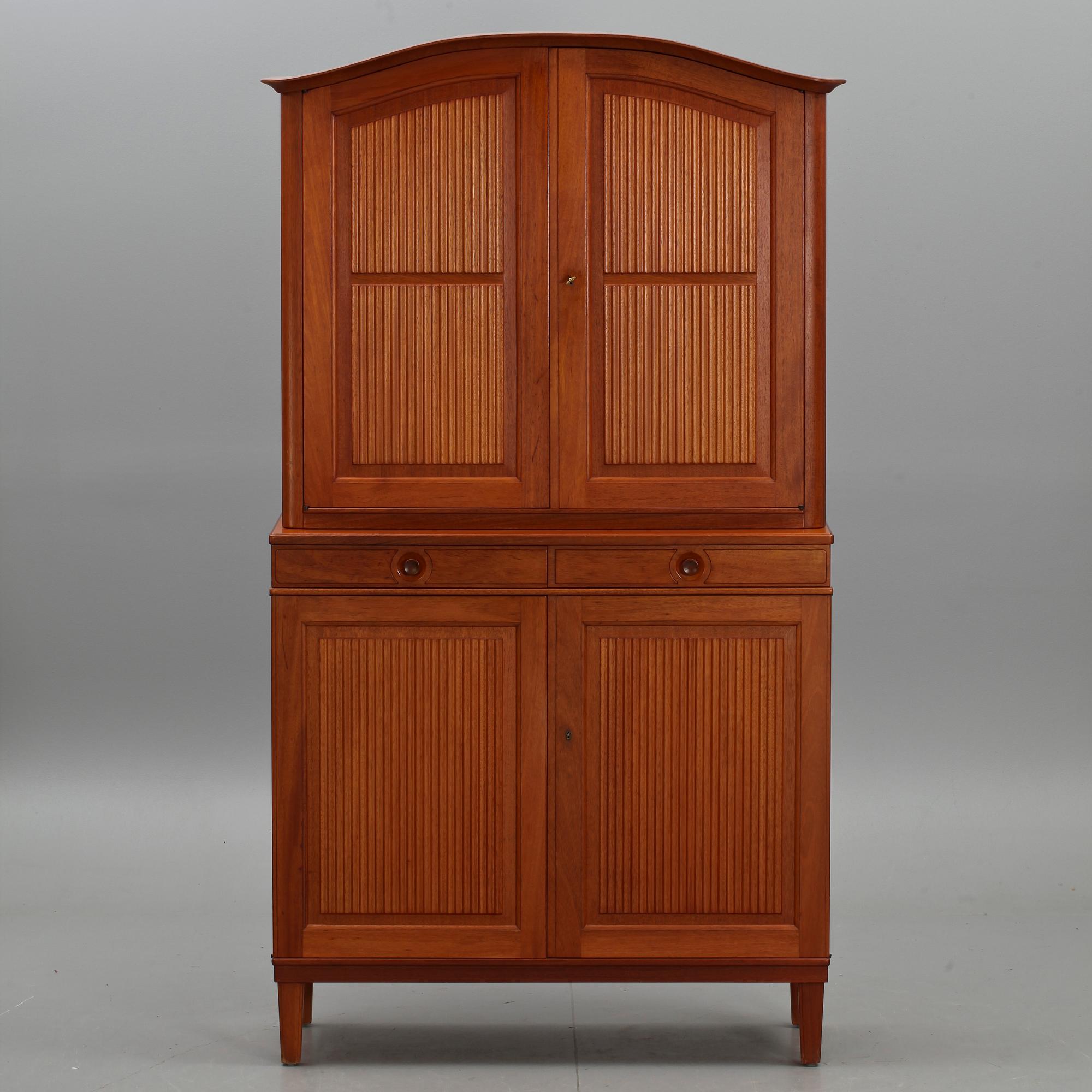 MATSALSMÖBLEMANG, 6 delar, Carl Malmsten, "Herrgården", Bodafors, stämpelmärkt.
