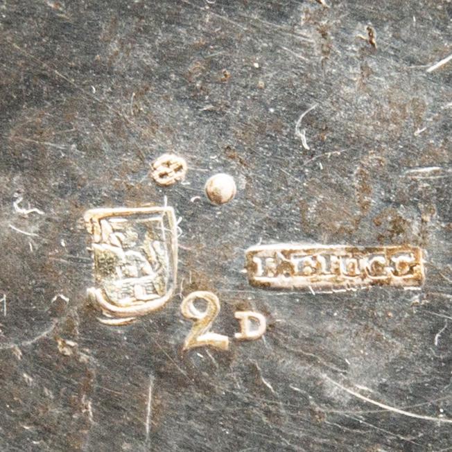 LARS BIUGG kaffekanna silver Jönköping 1786 gustaviansk.
