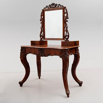 TOALETTBORD, senempire, 1800-talets mitt.