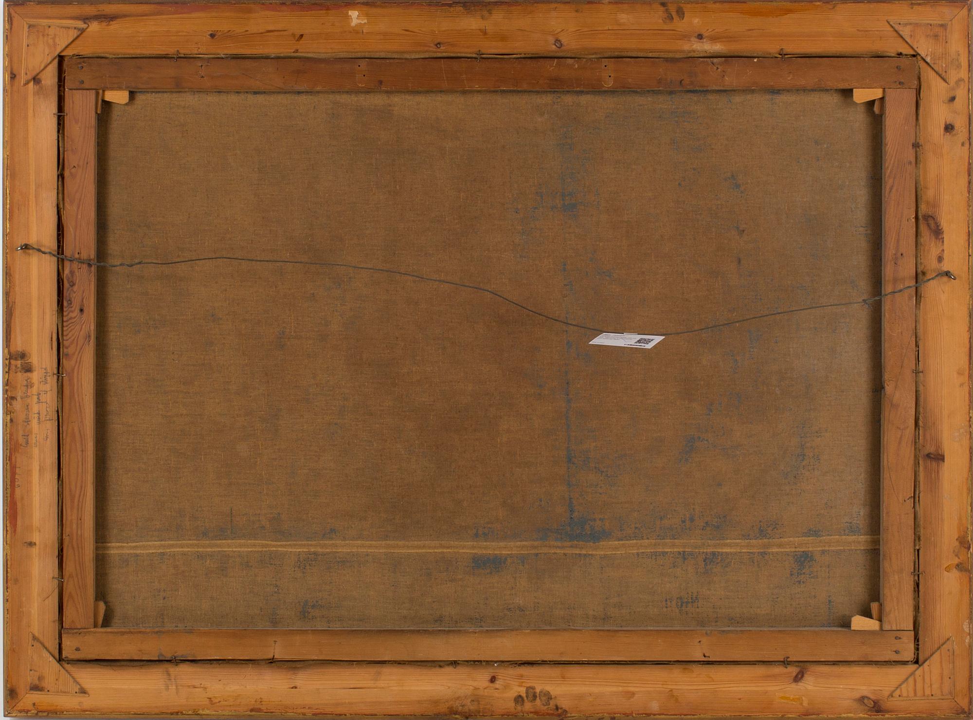 OKÄND KONSTNÄR, olja på duk. Signerad S Baskakow och daterad 1920.