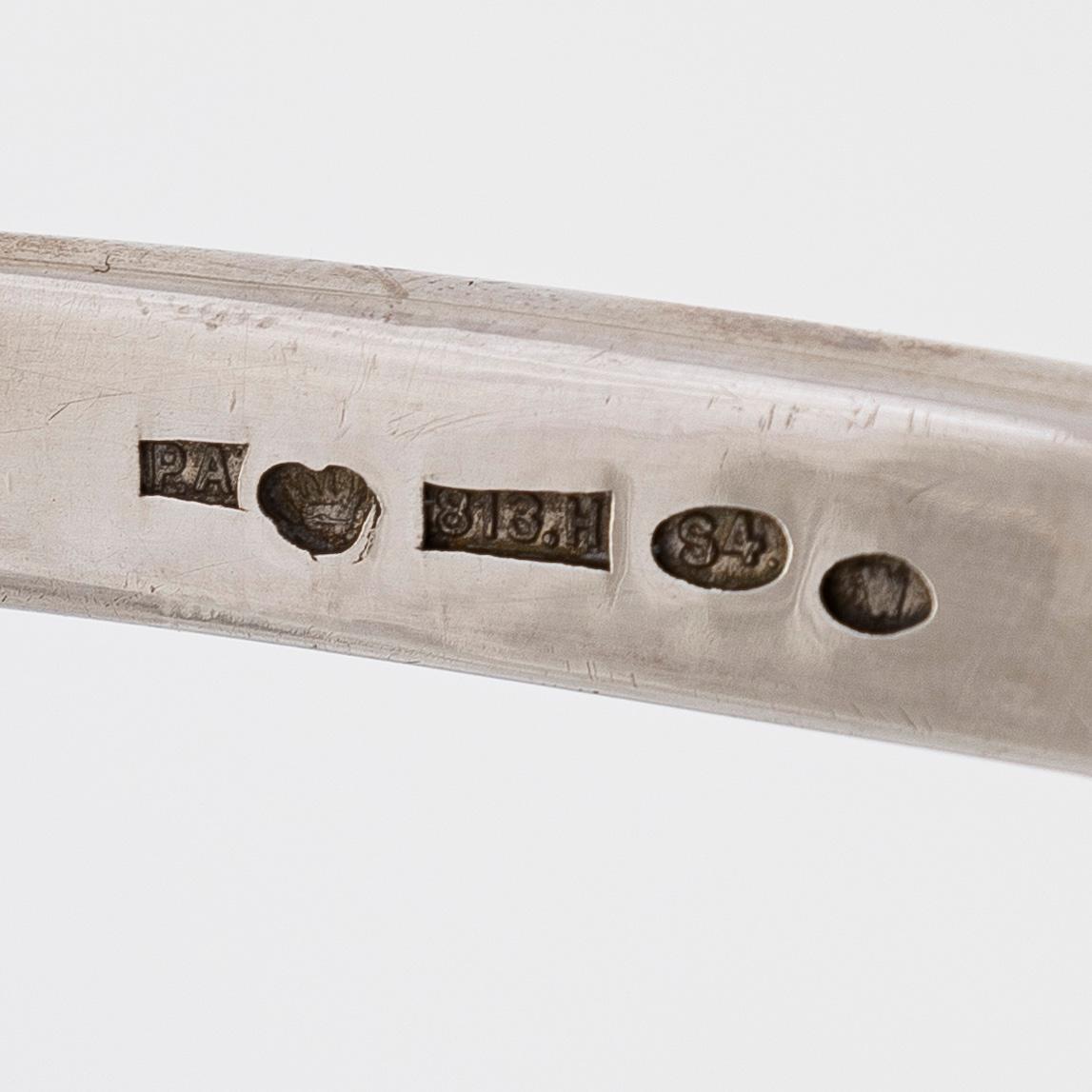 Petteri Airaksinen, soppslev, silver, Viborg 1899.