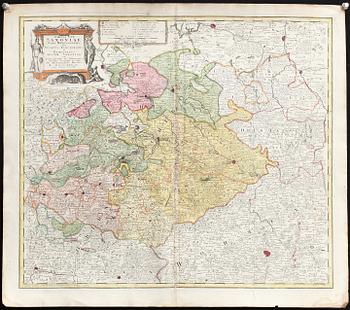 KARTOR, 4 st, Europa, 1700-tal.