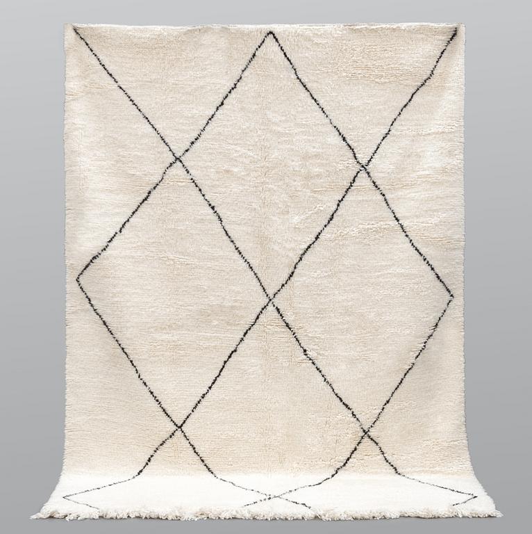 A Moroccan carpet, 297 x 206 cm.