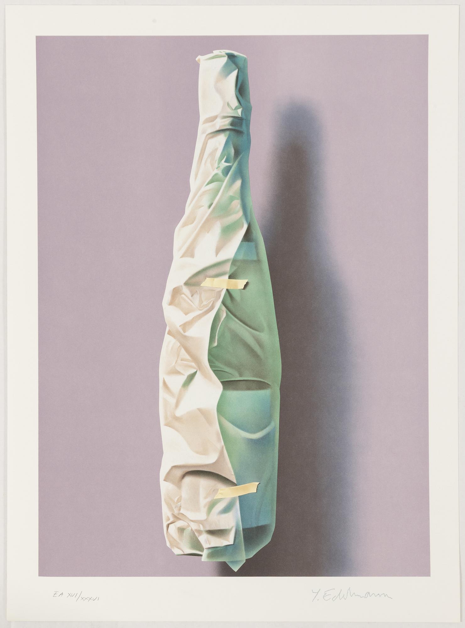 Yrjö Edelmann, "Wrapped Bottle".