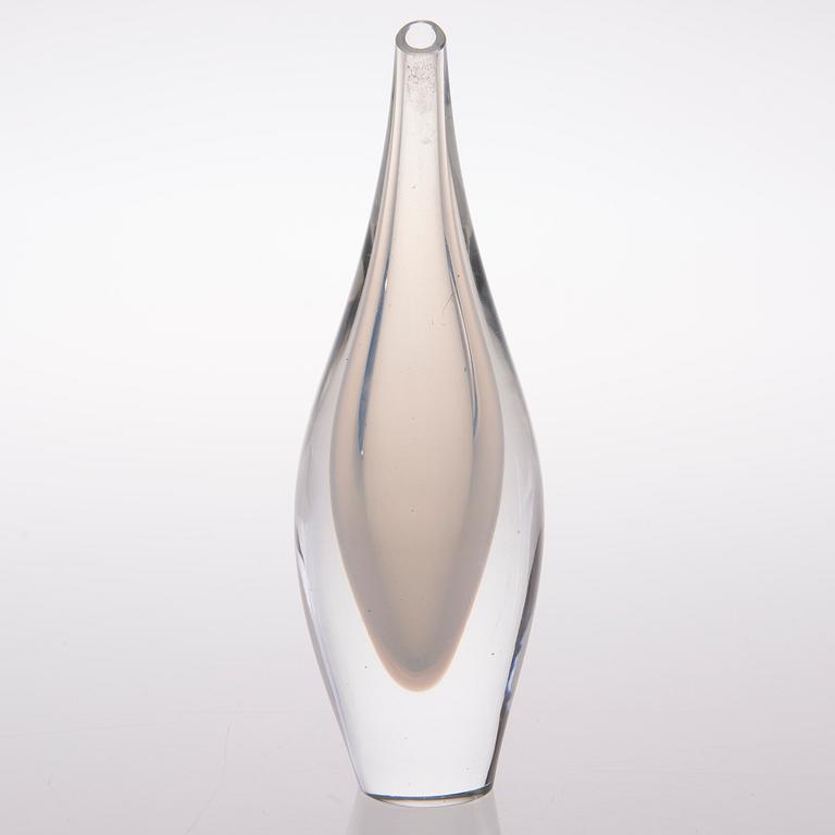 An art glass vase, 'Swim bladders', model 3288. Signed Tapio Wirkkala - Iittala.