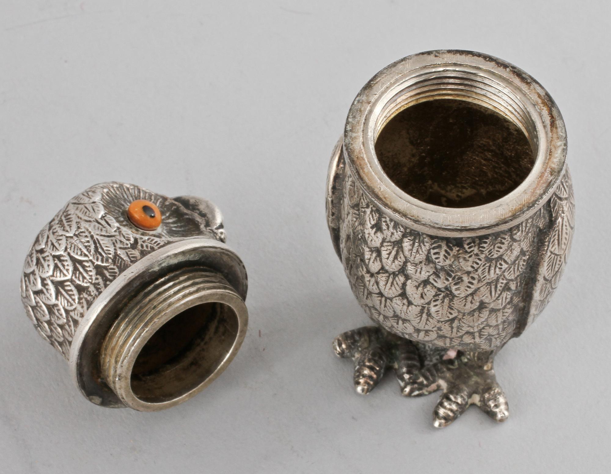 PEPPARKAR, silver, Sverige, 1922, vikt ca 150 gram.