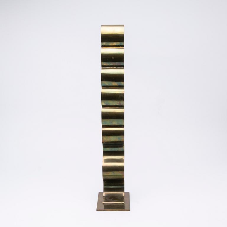 William Crovello, "Brass Column".