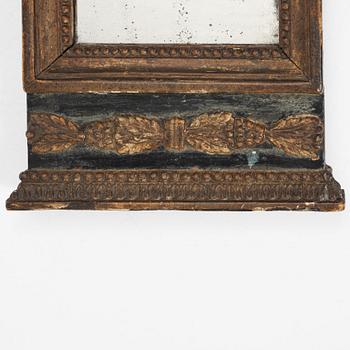 Mirror, Late Gustavian, first half of the 19th century.