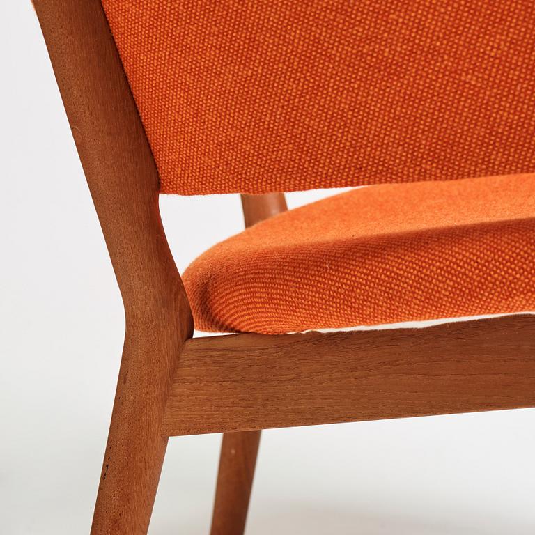 Nanna Ditzel, a teak lounge chair, Søren Willadsen, Denmark 1950-60's.