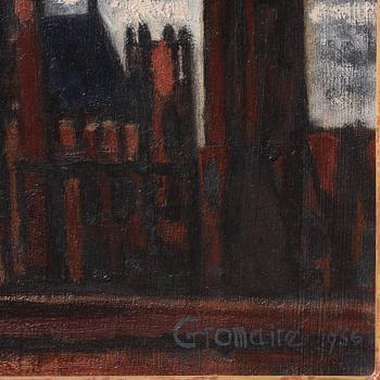 Marcel Gromaire, MARCEL GROMAIRE, oil on panel, Signed Gromaire and dated 1936.