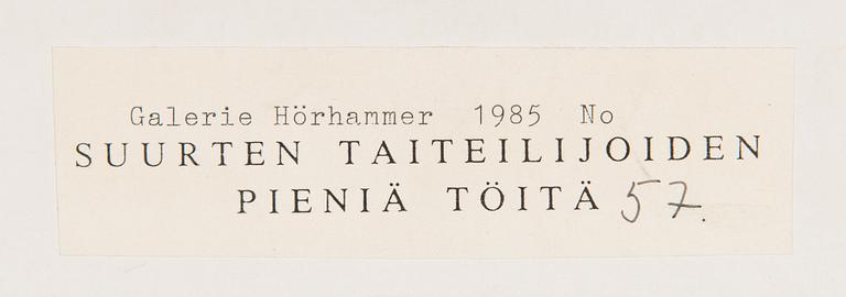 Hjalmar Munsterhjelm, Skärgårdsmotiv.