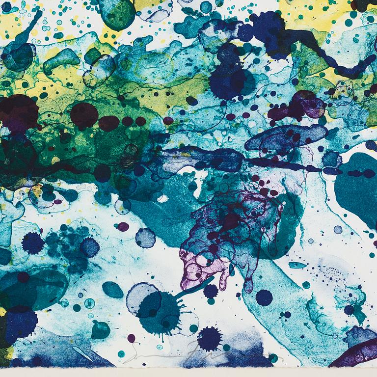 Sam Francis, "Cut Throat".