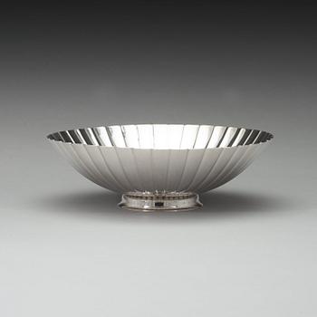 Sigvard Bernadotte, skål, Georg Jensen, Köpenhamn 1933-44, sterling.