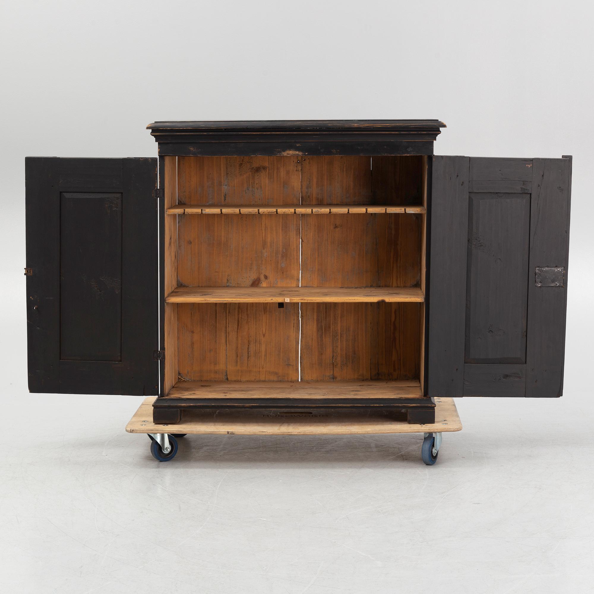 A cupboard, 19th Century.