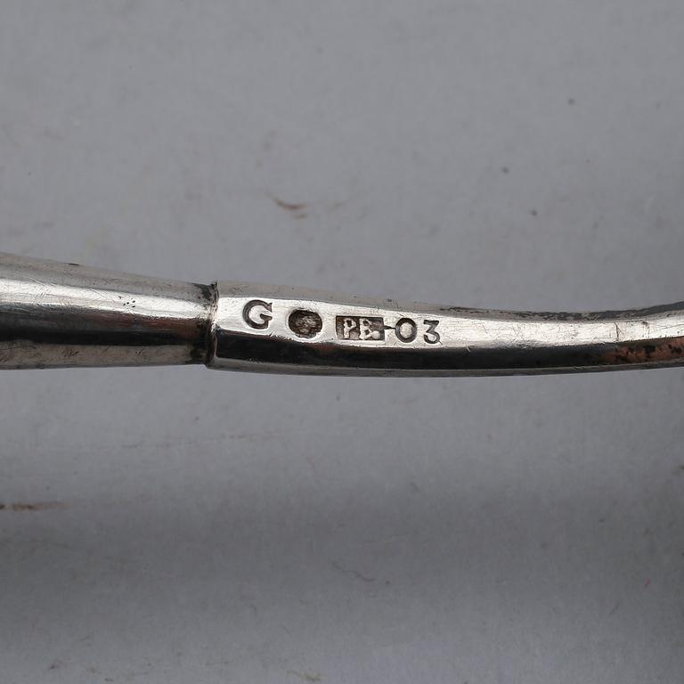 SOPPSLEV, silver, Pehr Blommert, Gävle 1820.