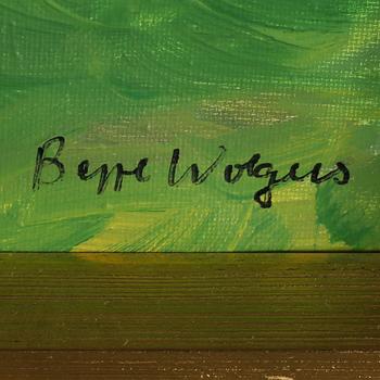 BEPPE WOLGERS, olja på duk, signerad.