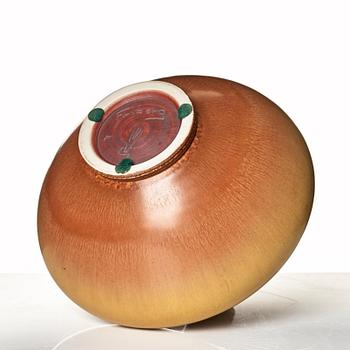 Berndt Friberg, a stoneware vase, Gustavsberg studio, Sweden 1964.