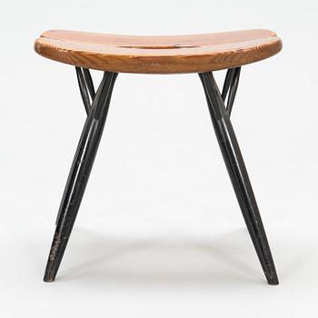 Ilmari Tapiovaara, a 1960/1970's 'Pirkka' stool for Laukaan Puu.