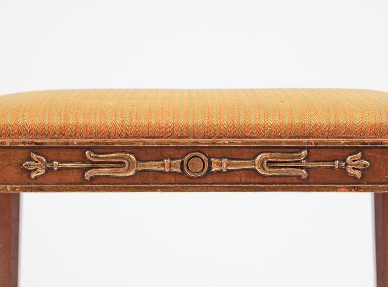 Axel Einar Hjorth, an "Åbo" stool, Nordiska Kompaniet, Sweden, 1930s.