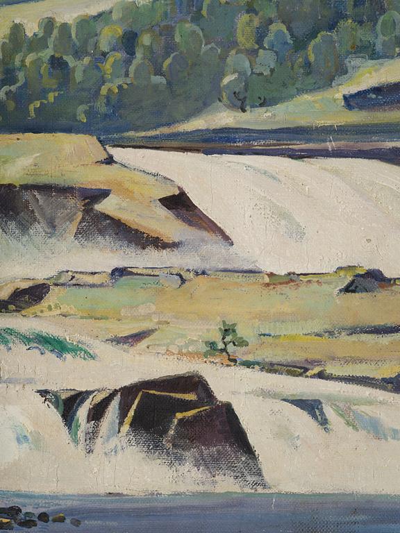 Edvin Ollers, "Stora sjöfallet".