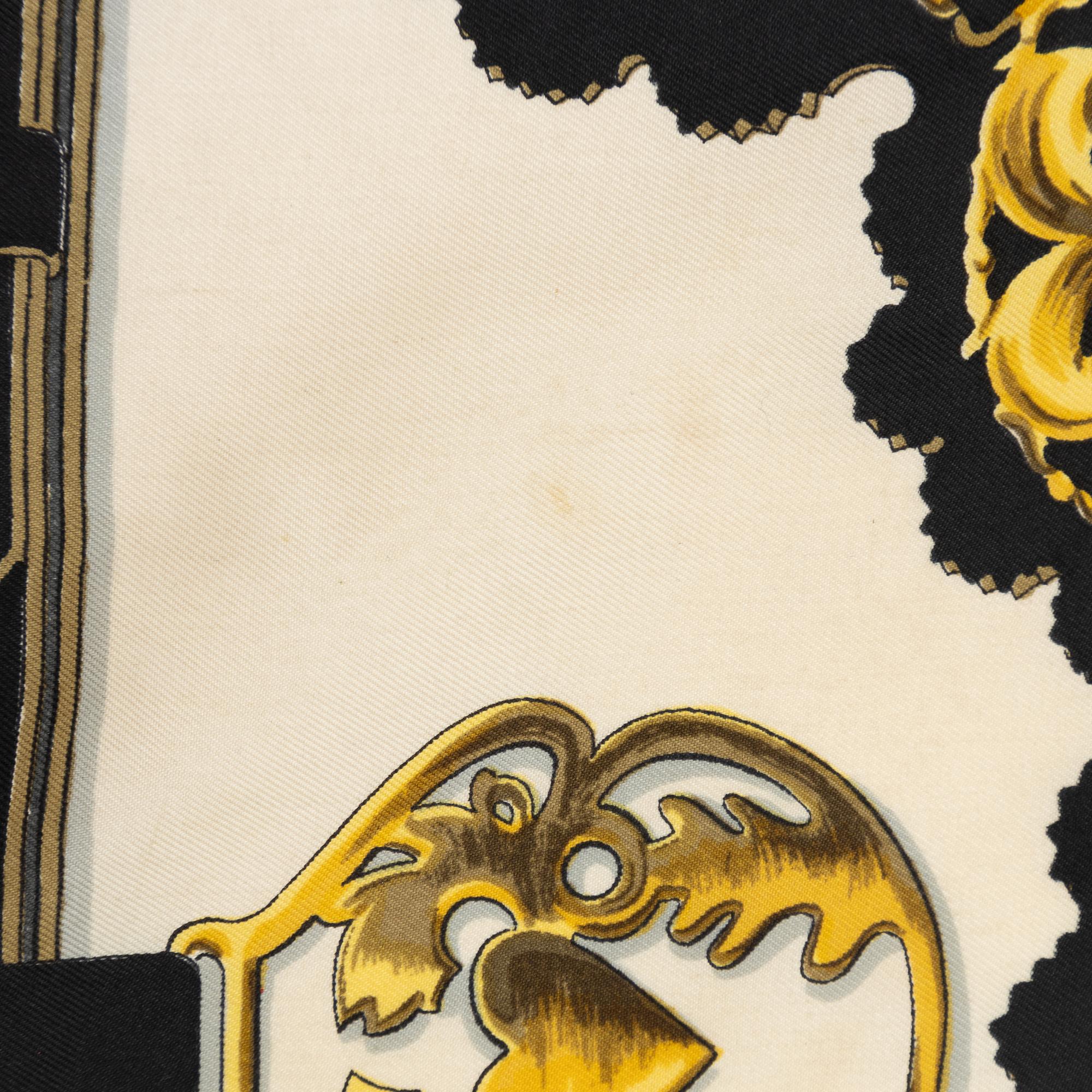 Hermès, scarf, "Cuivreries".