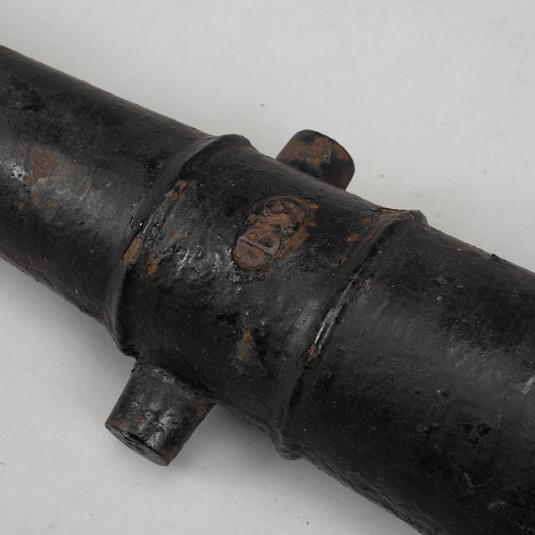 A 19th Century breech loading salute cannon.