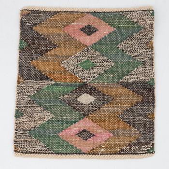 A Märta Måås-Fjetterström "Gråviggen" textile, marked AB MMF.